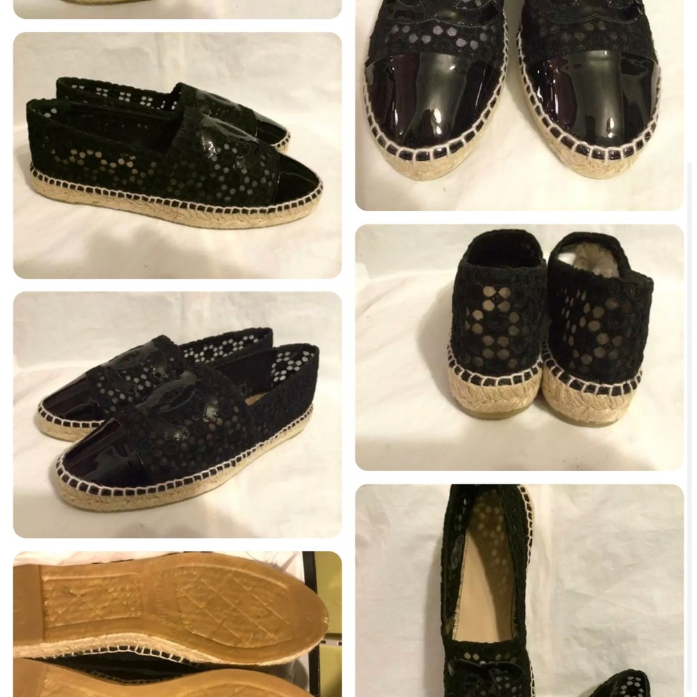 Chanel patent espadrilles 15c ⭐️ size 42
